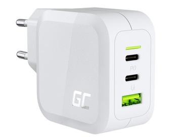 Ładowarka Green Cell GC PowerGaN 65W (PD, QC3.0) W