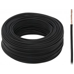 Przewód LGY 1x0.75mm czarny 1mb