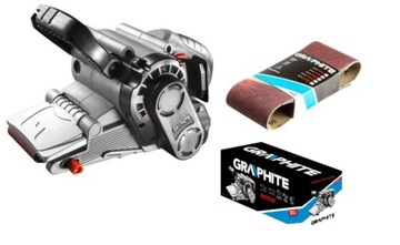 Szlifierka taśmowa 800W GRAPHITE 59G392