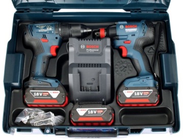 GDX 180-LI + GSR 18V-50 Отвертка BOSCH 3х5,0 Ач
