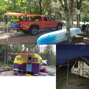 СТОЙКИ ДЛЯ БРЕЗЕНТА, ПРОЧНЫЕ СТОЙКИ ДЛЯ ЛОВУШЕК, 4 СТОЙКИ ДЛЯ ТЕНТА