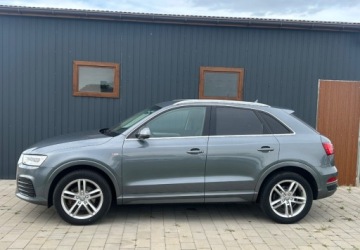 Audi Q3 I SUV Facelifting 2.0 TDI 150KM 2015 Audi Q3 2,0 TDI 150KM, S-line, S-tronik Automat, Quattro, Parktronik, 2016