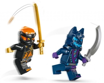 LEGO Ninjago Механизм элементаля земли Коула 71806 + Ледяной дракон 30649