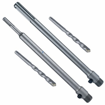 НАБОР КОРОНОЧНЫХ ПИЛОВ ДЛЯ БЕТОННЫХ СТЕН SDS+ SDS MAX 9 EL 30,40,65,80,100MM ЧЕРНЫЙ