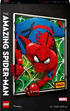 LEGO Art Niesamowity Spider-Man 2099 elementów 18+