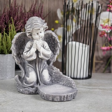 ГИПСОВАЯ ДЕКОРАЦИЯ АНГЕЛ БОЛЬШАЯ ФИГУРКА Гробницы-МОГИЛЫ