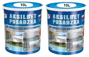 FARBA AKSILBET DO BETONU POSADZEK GARAŻU 20L