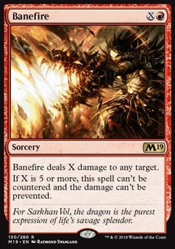 Banefire - X obrażeń @@@@