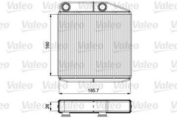 811502 VALEO RADIÁTOR