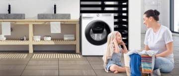 Отдельностоящая стиральная машина SAMSUNG WW80T654DLH AddWash AI Control - 8 кг