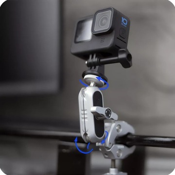 ДЕРЖАТЕЛЬ МОНИТОРА КРАБ ЗАЖИМ 1/4 3/8