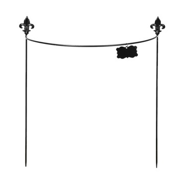 Podpórki do roślin metal wysokość 69 cm 1 szt.