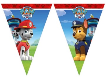 Girlanda Baner Flagietki Paw Psi Patrol 230 cm