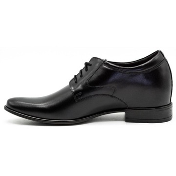 Мужская обувь, кожаные формальные туфли P11, черные тапочки 41
