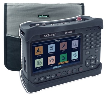 Miernik SATLINK ST-6986 DVB-T/T2/C DVB-S/S2 ŚWIATŁOWÓD PODGLĄD SIGNAL