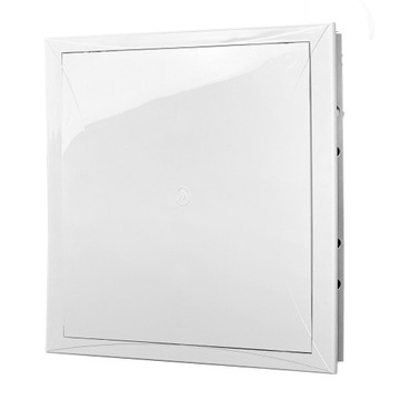 Drzwiczki rewizyjne 15x15 białe plastikowe PCV Dospel