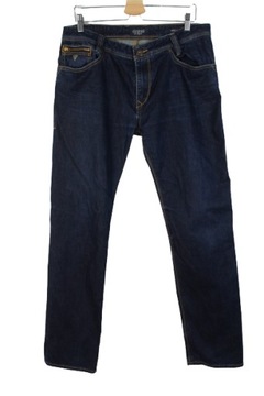 GUESS KURT-NARROW SPODNIE JEANS 34 BDB STAN