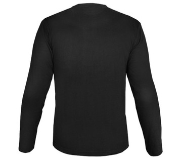 Koszulka z długim rękawem bluzka sportowa Mil-Tec Longsleeve Czarna L