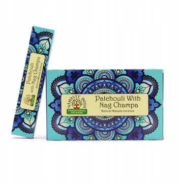 Kadzidełka Masala Namaste Mandala Paczula -Nag Champa