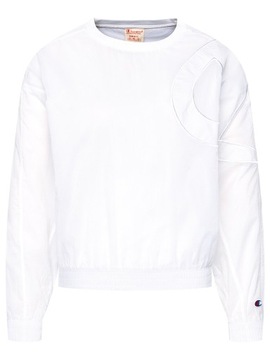 Champion Bluza 112989 Biały Oversize