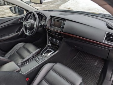 Mazda 6 III Kombi 2.2 SKYACTIV-D I-ELOOP 175KM 2013 Mazda 6 Navi Ledy Automat Tempomat Serwis Gwarancja 2.2 Diesel 175KM, zdjęcie 24