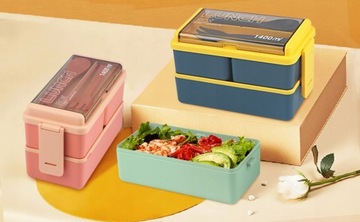 ЛАНЧБОК С ОТДЕЛЕНИЯМИ КОНТЕЙНЕРА LUNCHBOX 1400