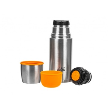 Termos Esbit Vacuum Flask 0,5L Srebrny Kawę Herbatę Napoje JAKOŚĆ 2 Kubki