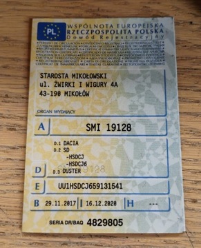 Dacia Duster I SUV Facelifting 1.5 dCi (Euro 6) 90KM 2017 Dacia Duster 112017r SALON POLSKA, 1.5 DCI. Uszkodzony prawy przod. VAT 23, zdjęcie 14