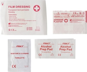 Аптечка в чехле, 10 шт. + ЛОГОТИП полноцветный 100 шт.