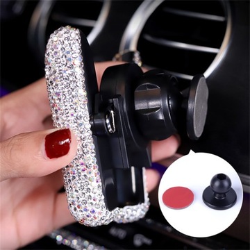 Женский автомобильный держатель для телефона со стразами