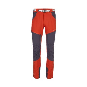 Spodnie górskie trekkingowe męskie Milo TENALI brick/dark grey M