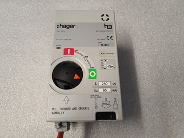 Моторный привод Hager x250 200–220 В переменного тока HXC042H
