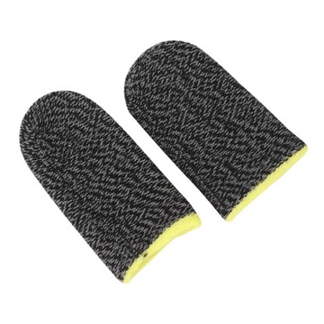 1/2 Pair Kitchen Finger Cover Gaming Finger Sleeve Breathable Fingertips