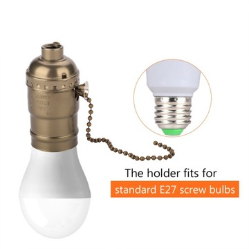 ВИНТАЖНАЯ МЕТАЛЛИЧЕСКАЯ ДЕКОРАТИВНАЯ ЛАМПА E27