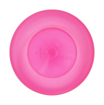 Talerz piknikowy plastikowy 17 cm czerwony