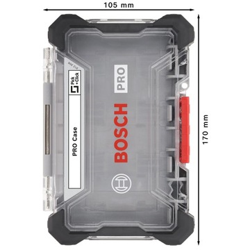 BOSCH WALIZKA POJEMNIK NA BITY WIERTŁA SKRZYNKA PICK & CLICK M