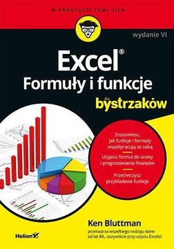 EXCEL. FORMUŁY I FUNKCJE DLA BYSTRZAKÓW W.6