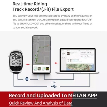 Meilan M2 licznik rowerowy komputer GPS Ant+ BT