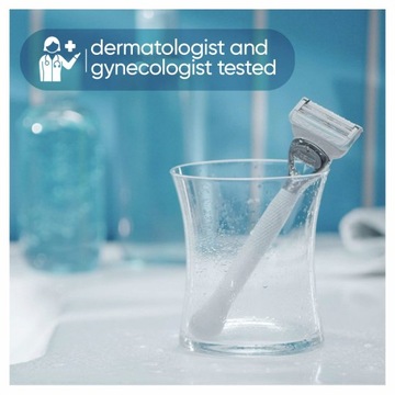 Женские бритвенные картриджи с 4 лезвиями.