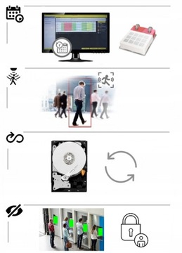 МОНИТОРИНГ 6 ВНЕШНИХ КАМЕР 8MPX IR 20M P2P