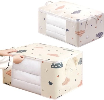 Чехол для большого контейнера для постельных принадлежностей, сумка для одежды, органайзер, одеяло XL на молнии