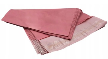 Курьерские фольгированные пакеты розовые В4 350х460мм фольгированные конверты по 50 шт.