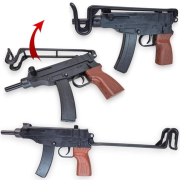 Scorpion KARABIN SPRĘŻYNOWY Replika NA KULKI 6mm Air Soft Gun +2 Tarcze