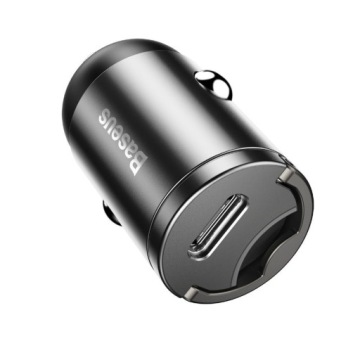 Автомобильное зарядное устройство Baseus Tiny Star Mini PD 30W 1x USB-C серый