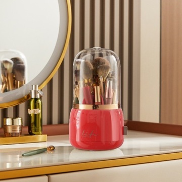 Легкое роскошное ведро для хранения кистей для макияжа.