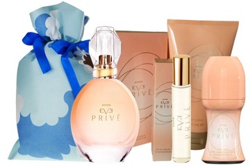 AVON EVE PRIVE ZESTAW PREZENT DLA EWY KOBIET DLA NIEJ TRWAŁY ZAPACH XXXXL