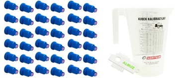 KOMPLET DYSZY BELKA 18M CVI 110 03 ALBUZ + GRATIS