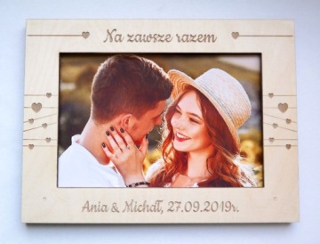 Подарок в рамке на День святого Валентина, годовщину свадьбы