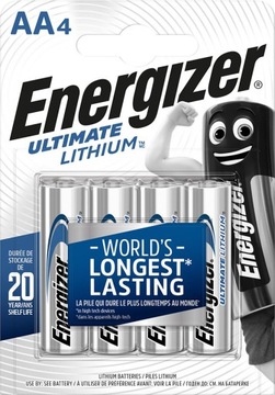 Bateria LR6 ENERGIZER ULTIMATE LITHIUM