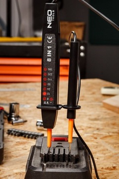 NEO TOOLS WIELOFUNKCYJNY TESTER NAPIĘCIA 8 W 1 AC/DC 6-380V 94-006